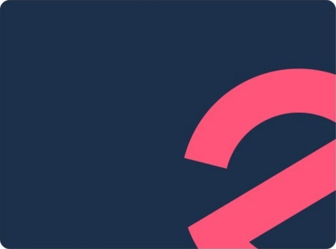 Símbolo rosa ampliado sobre azul-marinho