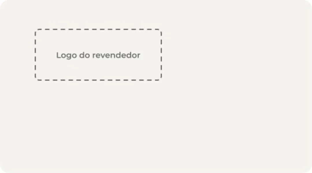 Só o logo do revendedor