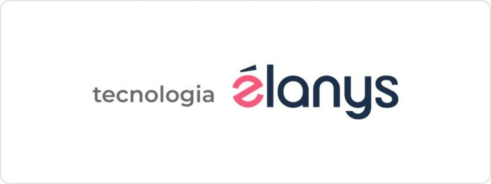 Selo tecnologia Élanys em fundo claro
